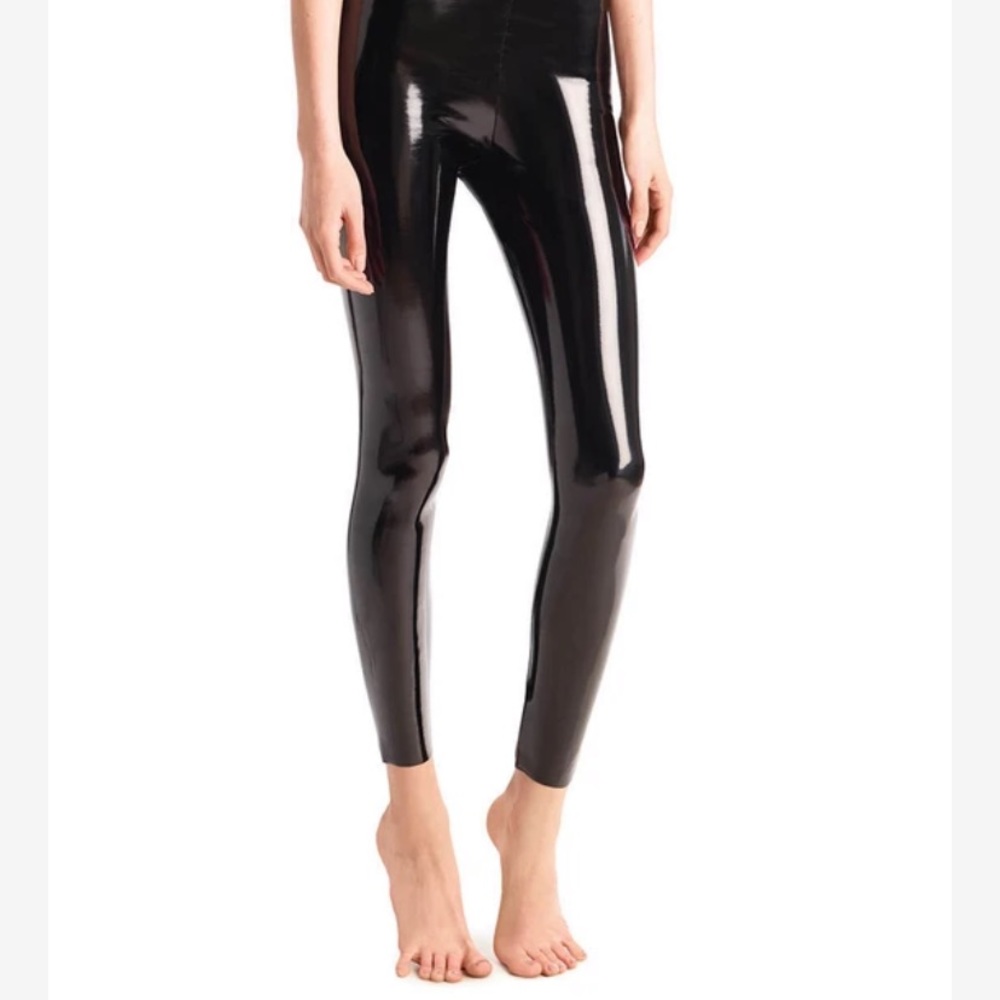 Commando perfect control patent leather leggings